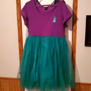 Disney Ariel inspired poofy dress